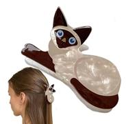 Staffe per gatti per capelli - Clip per capelli per gatti, forcine dolci per capelli | Spugna per capelli artigli, clip artiglio per capelli di gatto, spugna per capelli da gattino per donne e