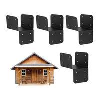 Staffe per gazebo, per travetti, in acciaio resistente, per palazzi, terrazze, capannoni, giardini e cortili