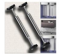 Staffe per Lavello da Cucina, Pali di supporto regolabili for mobiletto del lavandino, supporto for lavandino, gamba telescopica for mobili(2*H 37-42cm(14.6"-16.5"))