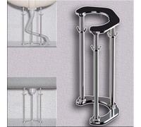 staffe per lavello sottopiano, Staffe for lavello, lavabo da bagno sotto gambe di supporto regolabili, kit riparazione for aste in acciaio inossidabile for mobile cucina(Height 18 28cm (7" 11"))