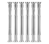 Staffe per lavello sottopiano, Staffe for Lavello Sottopiano Regolabili Gambe Telescopiche 40-90 cm Confezione Da 2 4 6 PZ(50-70cm/19.69-27.56in(6PCS))