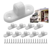 Staffe Per Monopone Da Sole Da Sole - Kit Di Gancio Di Blocco Regolabile, Connettore Della Barra Della | RV PEG Post Support Plack Blamp Wamp Monte Wech Stand Stand Shend Sfondi Fallo