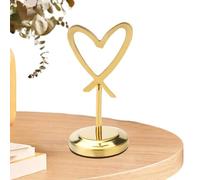 Staffe per numeri di tabella - Solicatore da tavolo in metallo per eventi e matrimoni | Elegant Place Card Clip Space Salva per anniversari, feste, tavoli da buffet, etichette nome e display d