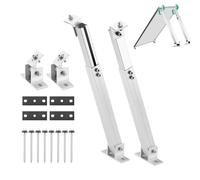 Staffe Per Pannelli - Supporti Di Montaggio Regolabili In Lega Di Alluminio | Supporti Durevoli Del Di Alimentazione Per Uso Domestico, In Barca E All'aperto | Supporto Per Pannello Sol