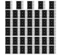 Staffe per ringhiere in nylon resistente alle intemperie per pali in legno 2 x 4, facile montaggio fai da te per ponti e recinzioni (40 pezzi)