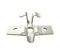 Staffe resistenti alla corrosione di Decking dei gradi professionali delle staffe inossidabili per il pannello del pavimento dei compositi della prova della ruggine della clip della farfalla