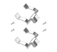 Staffe robuste per maniglie della porta della doccia, complete di viti per una facile sostituzione