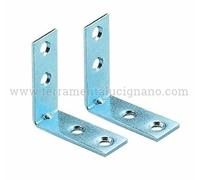 STAFFE STAFFETTE LASTRINE ANGOLARI A L 100 PZ. STAFFA STAFFETTA ANGOLO RINFORZO