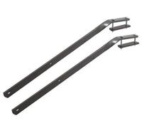 STAFFE STENDIBIANCHERIA DA BALCONE FISSO CM.60 C/ACCESSORI 1 COPPIA