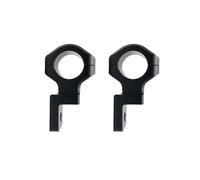 Staffe Supporto Faretti 1 paio di staffe di montaggio per paraurti fendinebbia ausiliarie per moto, adatte per BMW, adatte per HONDA, adatte per Yamaha, adatte per Suzuki Staffa di Fari(Black)