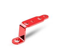 Staffe Supporto Faretti 1 supporto per faro per moto, estensione per specchietto retrovisore, accessori per la modifica della motocicletta supporto adattatore(Red)