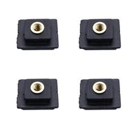 Staffe Supporto Faretti 4X Supporto per lampada faro anteriore con dado e clip 63122752224 adatto per Mini R60 R55 R56 R61 Countryman supporto adattatore