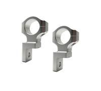 Staffe Supporto Faretti Adatto per BMW R1250GS LC ADV GS R 1250 R1250 Adventure 2019-2023 Supporto per luci ausiliarie e fendinebbia per moto Staffa di Fari(Silver)