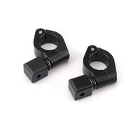 Staffe Supporto Faretti Adatto per BMW R1250GS R1200GS LC Adv F850 Supporto per fari fendinebbia per moto Supporto per lampada ausiliaria Barra di protezione universale Staffa di Fari(For 25mm)
