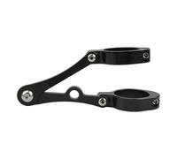 Staffe Supporto Faretti Adatto per moto da 39 mm a 41 mm, staffa per faro, morsetto di montaggio per tubo forcella in alluminio, accessori Staffe di Barra Luminosa(1pc black)
