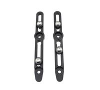 Staffe Supporto Faretti Adatto per Suzuki V-Strom 800DE DL800 2022-2024 Accessori Regolatori parabrezza per moto Supporto parabrezza CNC Staffe di Barra Luminosa(Black)