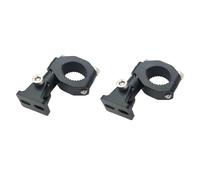 Staffe Supporto Faretti Morsetti per fari anteriori per moto, staffa di montaggio per tubo per fendinebbia, portalampada ausiliario, accessori per moto Staffa di Fari(2pcs)