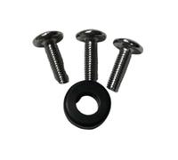 Staffe Supporto Faretti Parti del supporto del faro della motocicletta adatte per il supporto del telaio di collegamento della calotta KAWASAKI Ninja 400 EX400 2018-2023 Staffa di Fari(Screws)