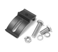 Staffe Supporto Faretti Staffa di Fari Supporto per lampada da lavoro con staffa di montaggio da 2 set, adatto per Jeep, camion Wrangler, barra luminosa universale(A)