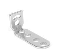 Staffe Supporto Faretti Supporto per faretto per moto in acciaio inossidabile da 8 mm, supporto per lampada fendinebbia universale per Yamaha e Honda. Staffa di Fari(1pc 8mm Bracket)