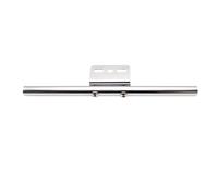 Staffe Supporto Faretti Supporto per luce di direzione per motocicletta, barra di montaggio in metallo per lampada fendinebbia anteriore e posteriore, adatta per Honda Staffa di Fari(Chrome)