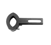 Staffe Supporto Faretti Supporto per luci ausiliarie per Moto, faretto, Faro fendinebbia, Morsetto di Fissaggio per Forcella Anteriore della Bici da Guida Faro per Lampadina(Small)