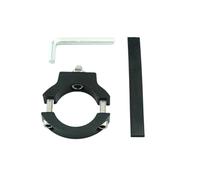 Staffe Supporto Faretti Supporto per torcia elettrica, attacco per luce anteriore, accessorio per il riciclaggio, per manubrio moto, vite fissa, bici, ciclismo faro per lampadina(Small 6mm)
