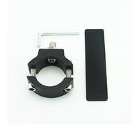 Staffe Supporto Faretti Supporto per torcia elettrica, attacco per luce anteriore, accessorio per il riciclaggio, per manubrio moto, vite fissa, bici, ciclismo supporto adattatore(Large 8mm)