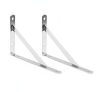 Staffe Triangolari | Acciaio Inox, Per Mensole, Supporti Robusti, Antiruggine, Per Cucina E Garage