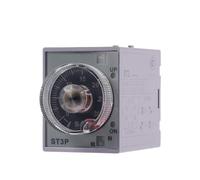 Staffetta a Tempo Relè temporizzato Elettrico ST3PA-BCDEFG Ritardo di eccitazione 24v36v110v220v380v(ST3PA-C(JSZ3A-C) AC220V)