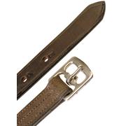 Staffili inglesi in cuoio con fibbie inox Supreme