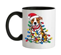 Staffordshire Bull Terrier - Ceramica Mug - Natale Peluche Cane Cucciolo Animali