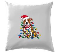 Staffordshire Bull Terrier - Cuscino - Natale Peluche Cane Cucciolo Animali