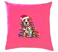 Staffordshire Bull Terrier - Cuscino - Natale Peluche Cane Cucciolo Animali