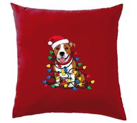 Staffordshire Bull Terrier - Cuscino - Natale Peluche Cane Cucciolo Animali