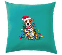 Staffordshire Bull Terrier - Cuscino - Natale Peluche Cane Cucciolo Animali