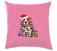 Staffordshire Bull Terrier - Cuscino - Natale Peluche Cane Cucciolo Animali