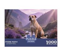 Staffordshire Bull Terrier, Gioco Di Puzzle Da 1000 Pezzi, Attività Conviviale Per La Famiglia, Regalo O Souvenir, Adatto Dai 10 Anni, Pet Dog, 38x26cm/1000pcs