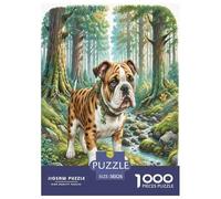 Staffordshire Bull Terrier Puzzle Impossibili 1000 Pezzi Animali fedeli Decorazione Per La Casa. Giochi Rilassamento E Intelligence Per Adulti E Ragazzi Da 14 Anni 38x26cm/1000pcs