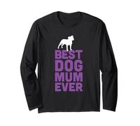 Staffordshire Bull Terrier / Staffy Gift - Best Dog Mum Ever Maglia a Manica