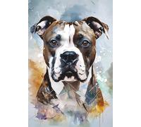 Staffordshire Bull Terrier - Terrier Notebook: Journal, Diary, Staffie notebook: A wonderful gift for Family, Friends, Loved Ones, Kids, Terrier Lovers, Staffie Fans, Dog Parents