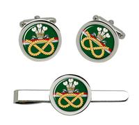 Staffordshire Regiment, Britannico Militare Gemelli E Fermacravatta Set