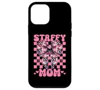Staffy Mom Mama Staffordshire Bull Terrier Dog Festa della mamma Custodia per iPhone 12 mini