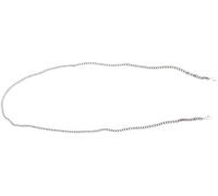 Stafil Catena Groumette per Borse in Ferro 1,5 m, Colore Argento, con Giunture Finali per Tracolle e Accessori Fai da Te