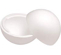 stafil Palla di Polistirolo divisibile Diametro 20 cm - Confezione da 2 Sfere Complete