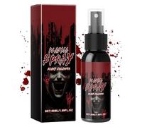 Stage Blood lavabile, spray per sangue finto - Spray al plasma simulato per Halloween | Sangue finto con schizzi di sangue di vampiro Sangue di Fale lavabile per abiti cosplay e trucco per il viso