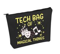 Stage Manager Borsa per cosmetici Tech Things Borsa cosmetica Borsa cosmetica Stage Play Regalo per amanti del teatro, Tech Bag B