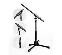 Stage Rocker Powered by Hamilton SR610121B Lo-Profile Mic Boom Stand - Black