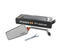 Stage6 F1 a specchio cromato a sinistra M8 Universal Scooter Aerox Speedfight SR