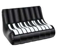 Stagecaptain IF-12088 Divano Gonfiabile Design Pianoforte - Divano in PVC - Per 2 Persone - Ideale per Festival, Campeggio, Giardino, Sala Prove o Soggiorno - Dimensioni: ca. 127 x 75 cm